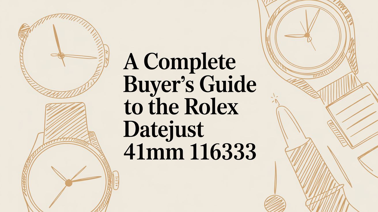 A Complete Buyer's Guide to the Rolex Datejust 41mm 116333