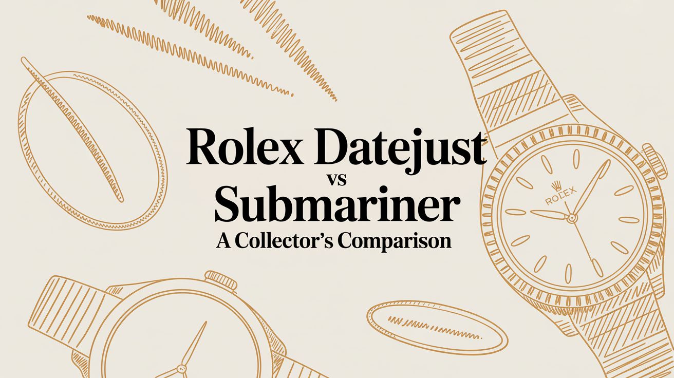 Rolex Datejust vs Submariner A Collector's Comparison