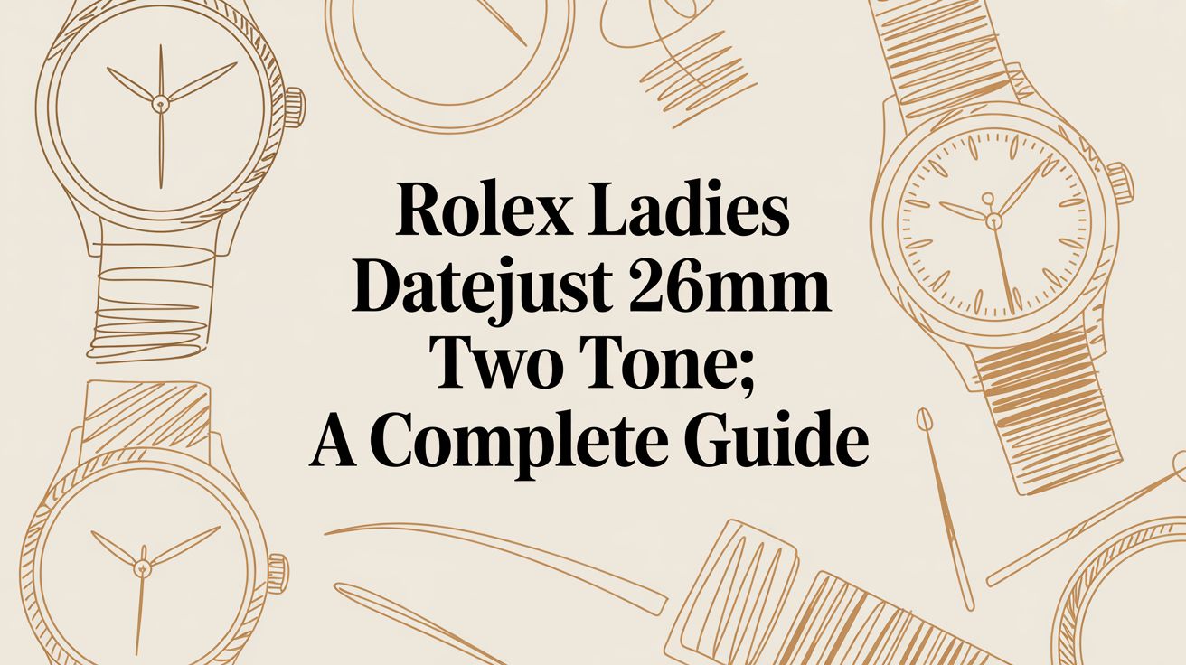 Rolex Ladies Datejust 26mm Two Tone: A Complete Guide