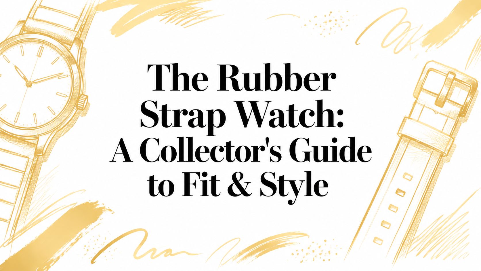 The Rubber Strap Watch: A Collector's Guide to Fit & Style