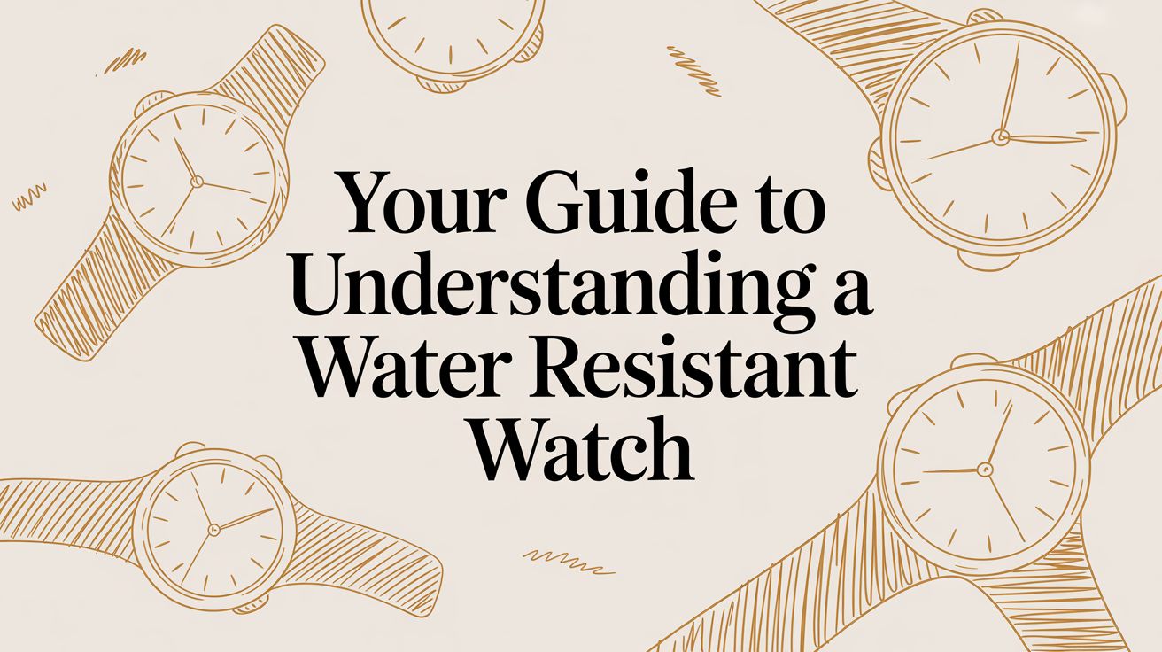 Your Guide to Understanding a Water Resistant Watch