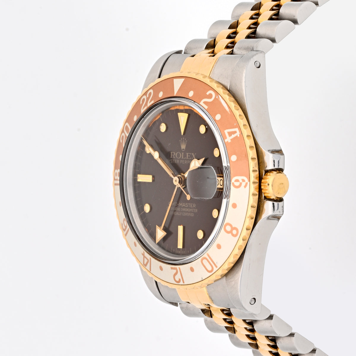 Rolex Gmt-Master 16753 "Rootbeer" Brown Dial on Jubilee
