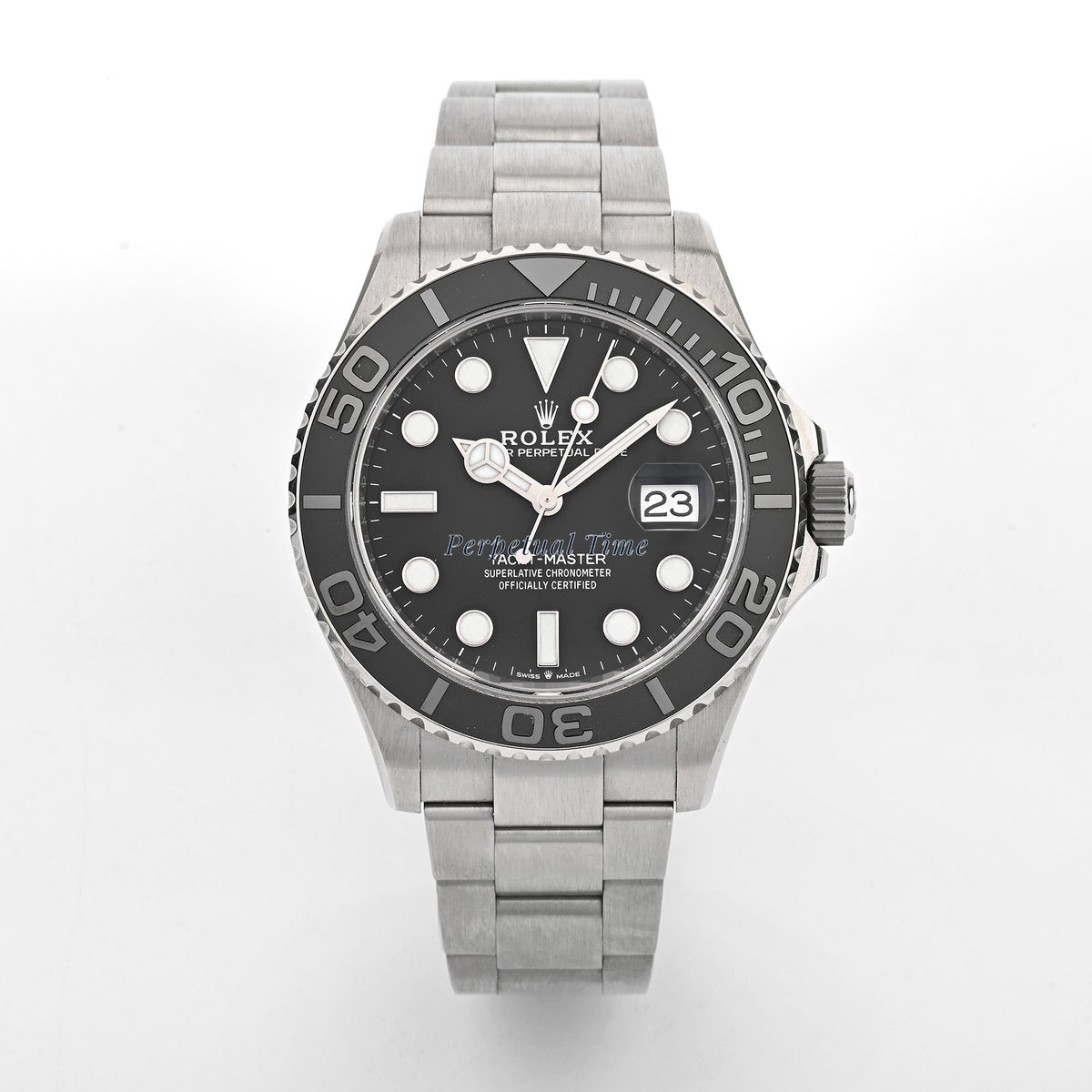 Rolex Yacht-Master 42mm RLX Titanium 226627 Black Ceramic Bezel