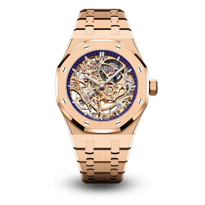 Audemars Piguet Royal Oak Double Balance Wheel Open worked 37mm Rose Gold 15467OR