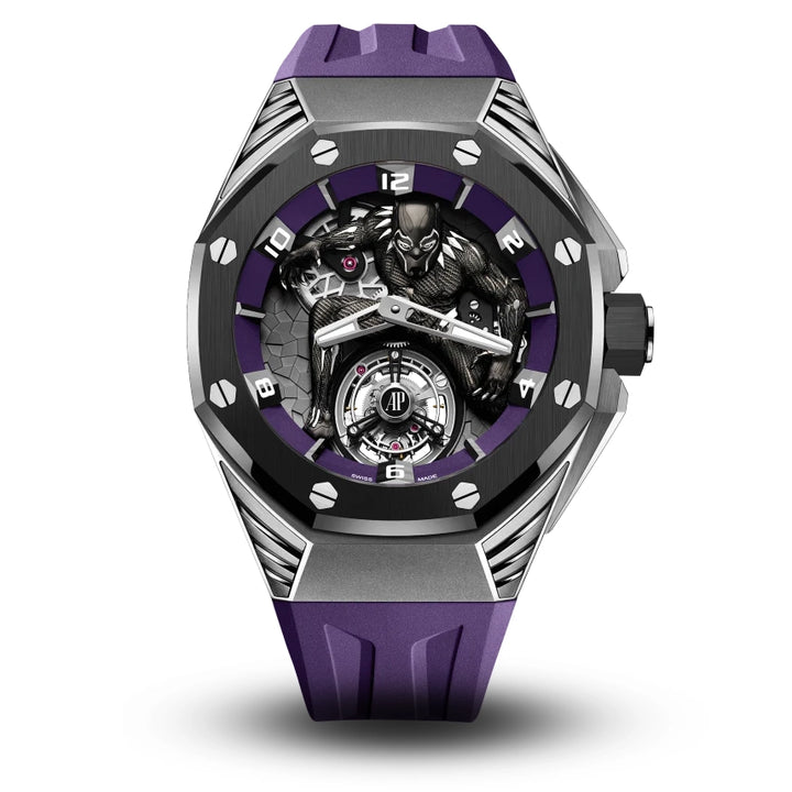 Audemars Piguet Royal Oak Concept Black Panther Flying Tourbillon 44mm Titanium 26620IO