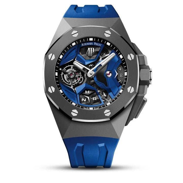 Audemars Piguet Royal Oak Concept Flying Tourbillon 26589IO 44mm Titanium | Blue Dial