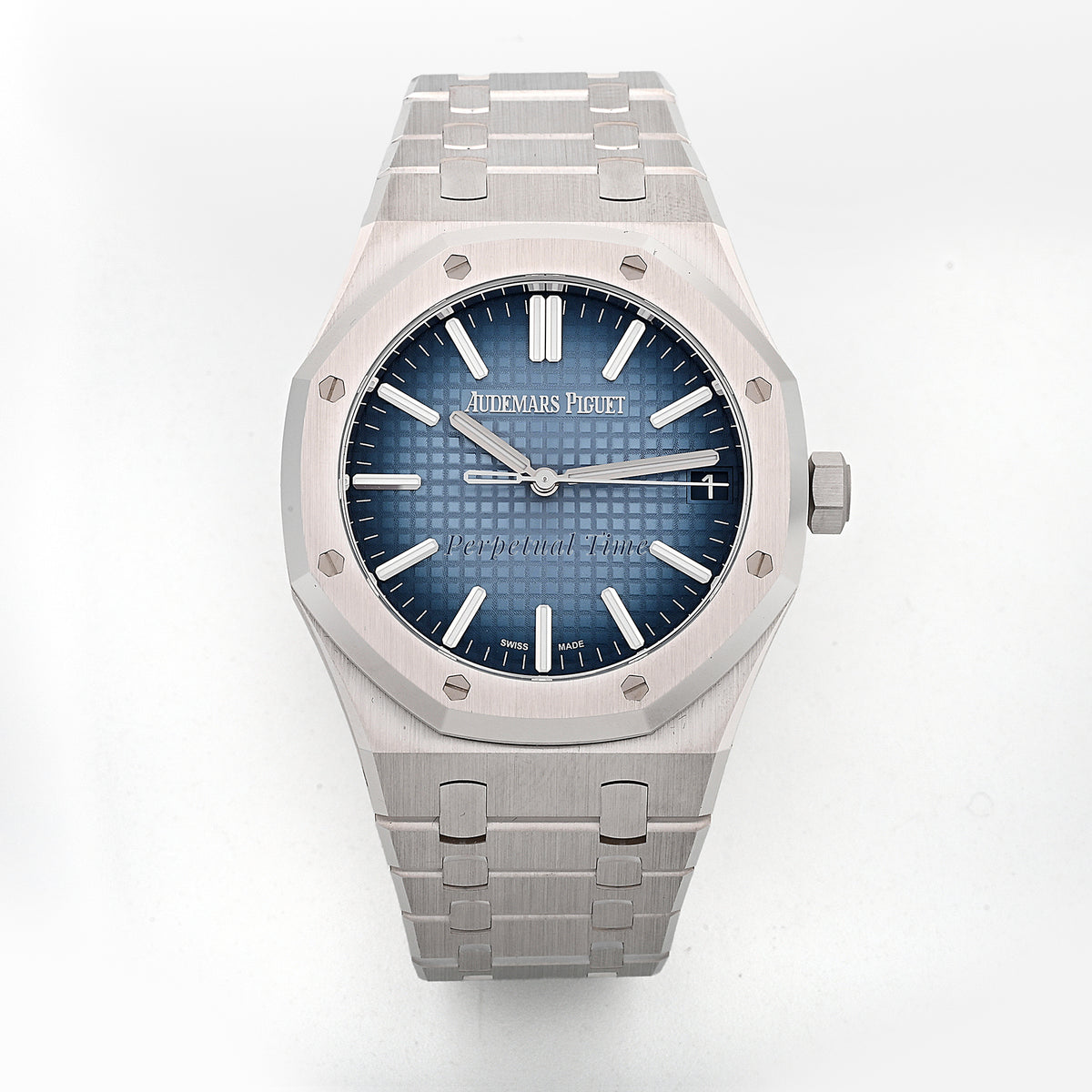 Audemars Piguet Royal Oak 15510BC Smoked Blue w/ Grande Tapisserie