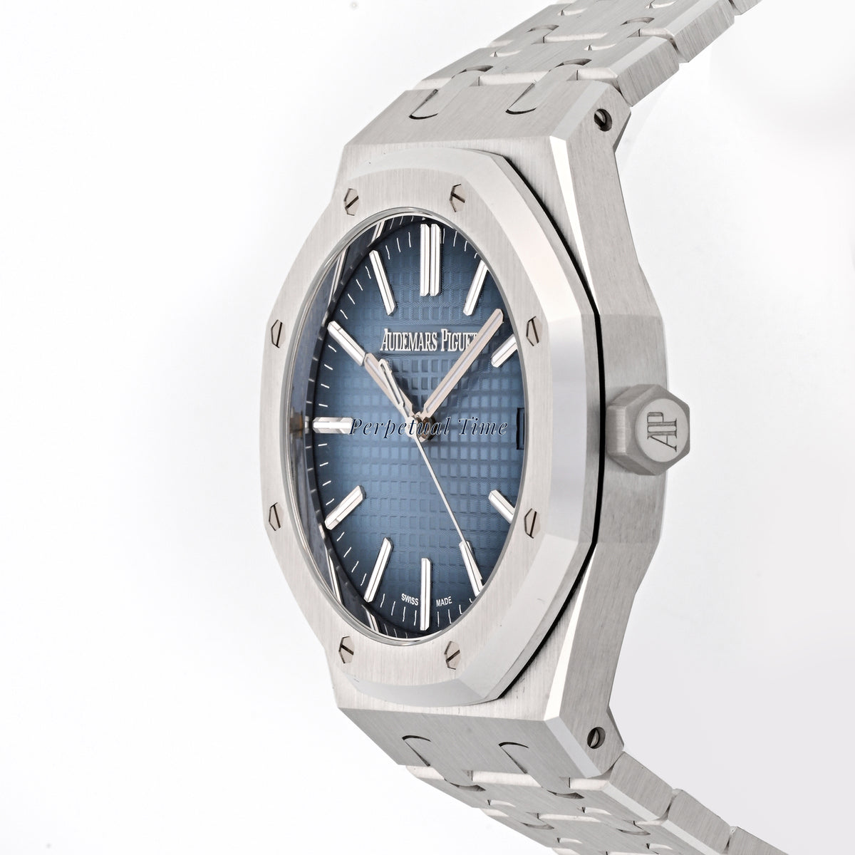 Audemars Piguet Royal Oak 15510BC Smoked Blue w/ Grande Tapisserie