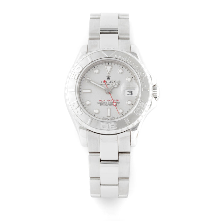 Rolex Yacht-Master 29mm Stainless Steel & Platinum 169622 Slate Dial |