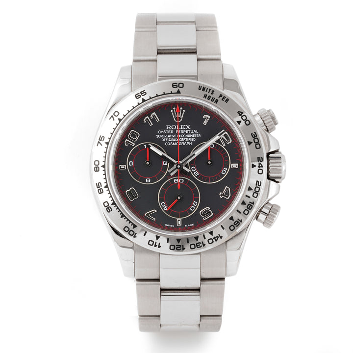 Rolex Daytona 40mm White Gold 116509 Black Dial |