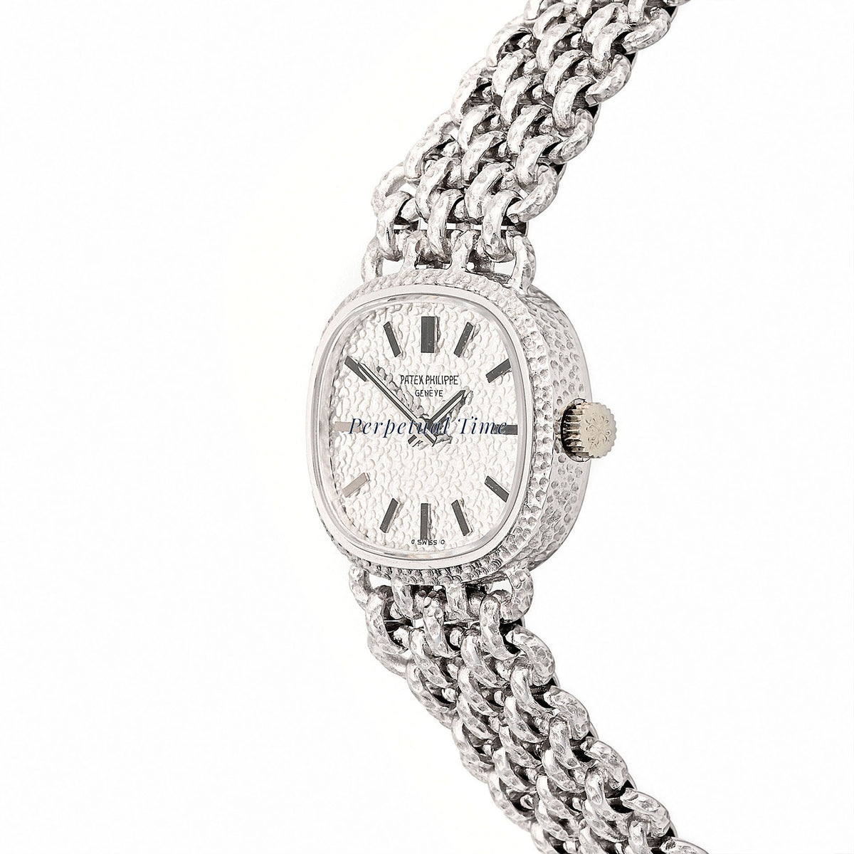 Patek Philippe Golden Ellipse Hammered Dial 4133/1G