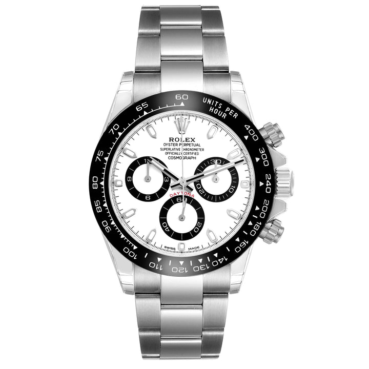 ROLEX DAYTONA STAINLESS STEEL 40MM 116500LN | WHITE DIAL | OYSTER BAND | PANDA