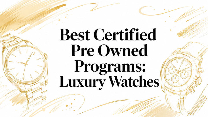 Best Certified Pre Owned Programs: Luxury Watches