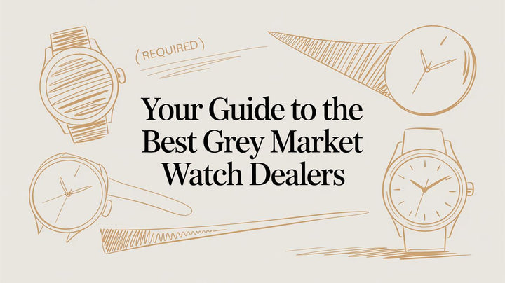Your Guide to the Best Grey Market Watch Dealers