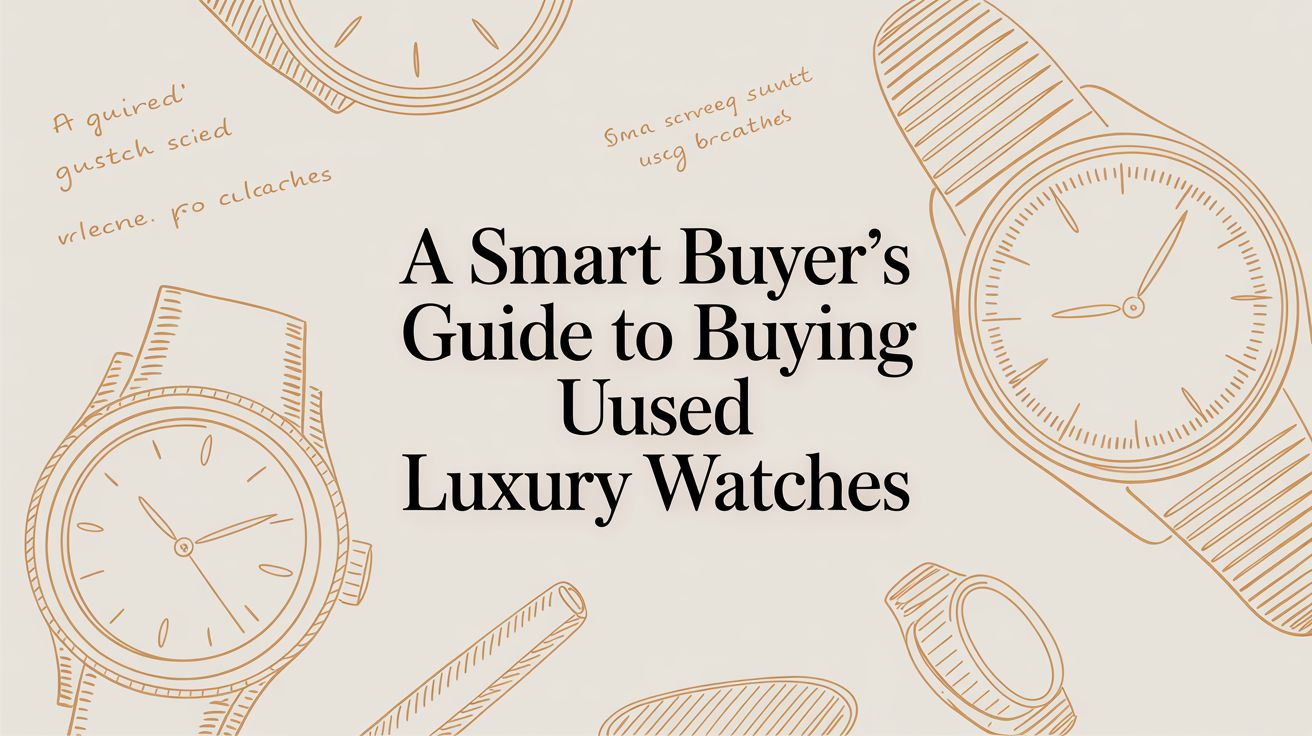 A Smart Buyer's Guide to Buying Used Luxury Watches
