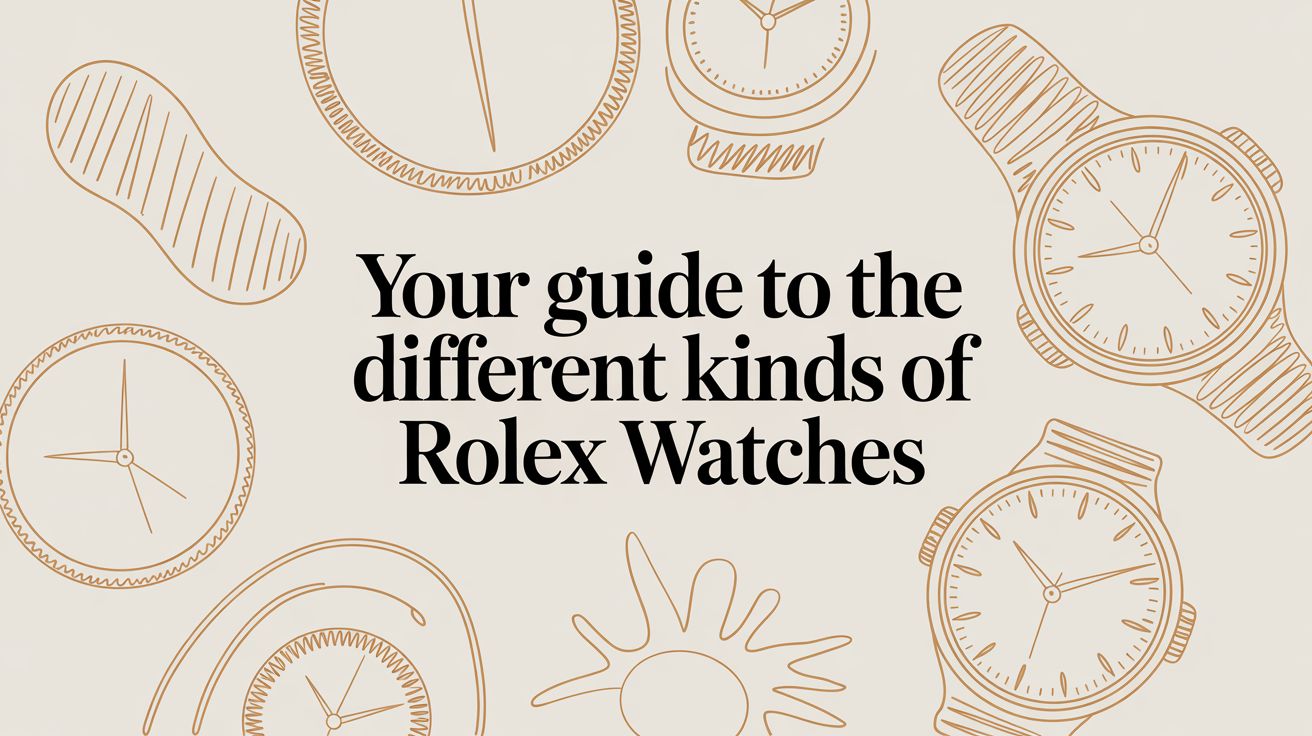 Your Guide to the Different Kinds of Rolex Watches