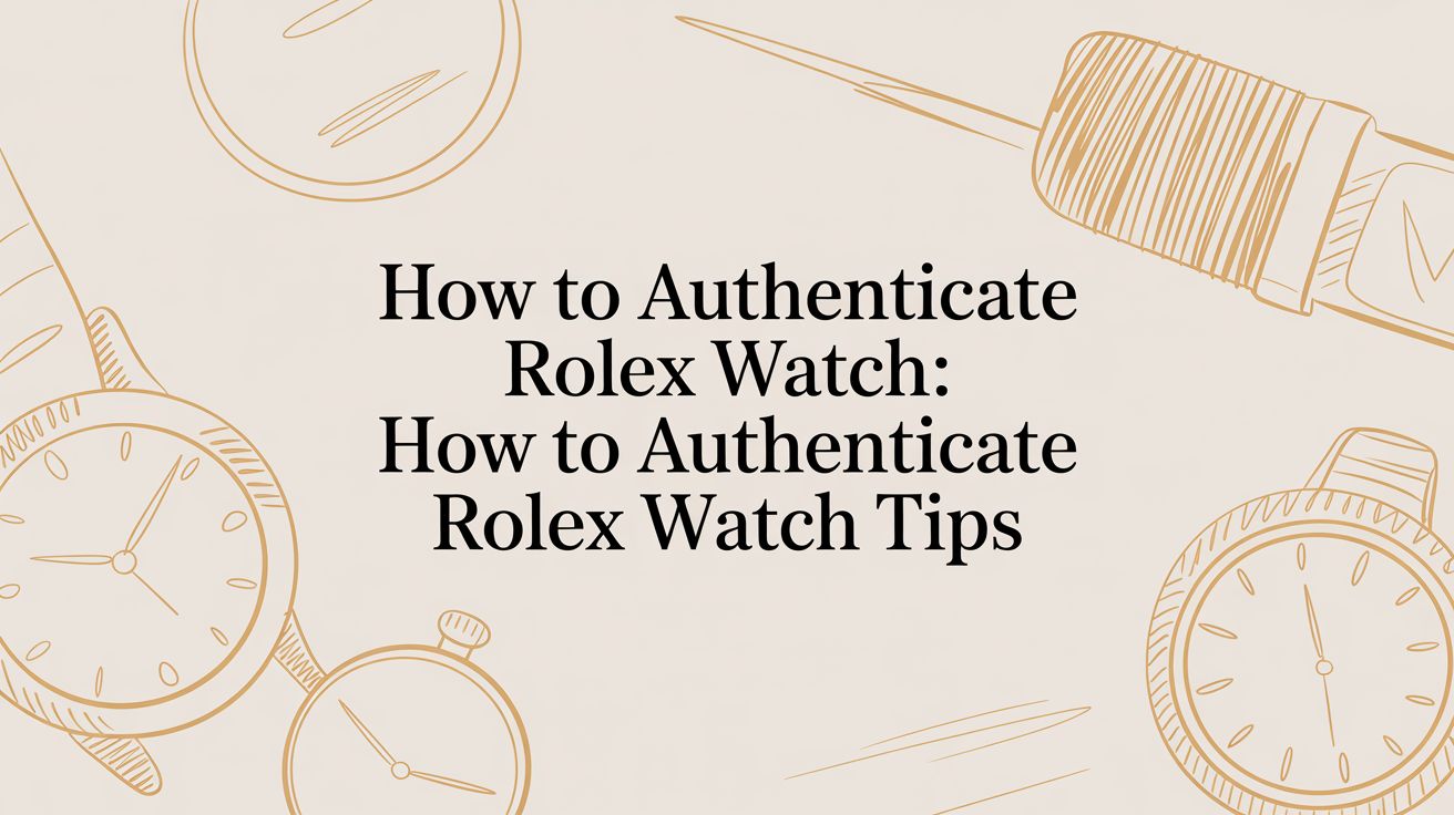 How to Authenticate Rolex Watch: how to authenticate rolex watch tips