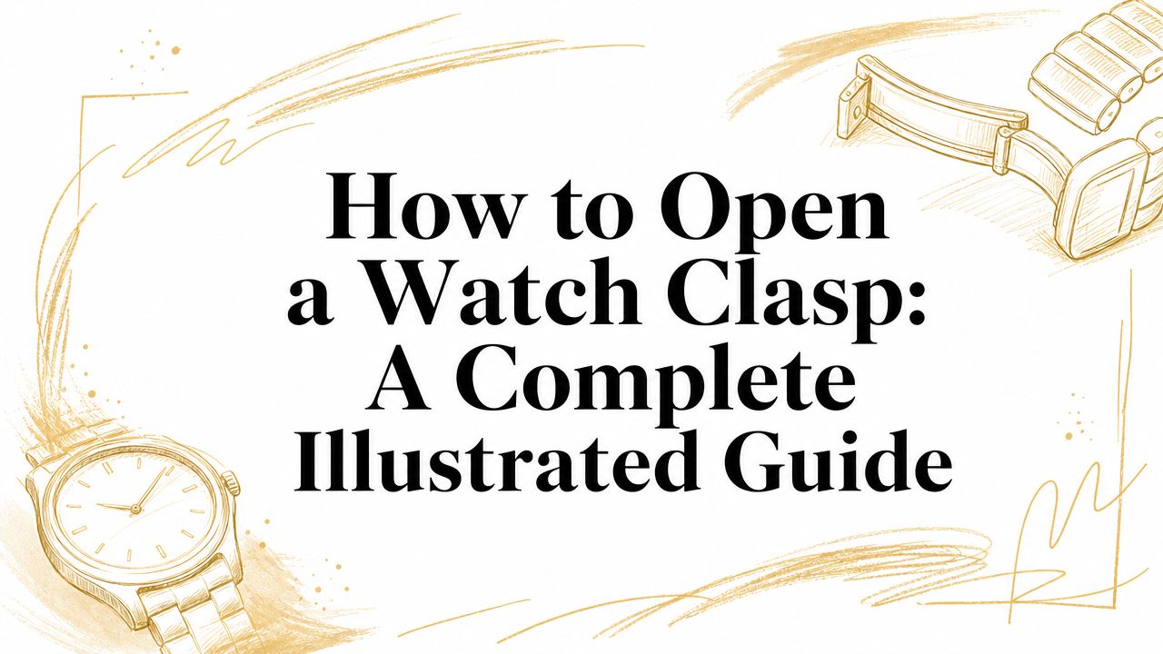 How to Open a Watch Clasp: A Complete Illustrated Guide