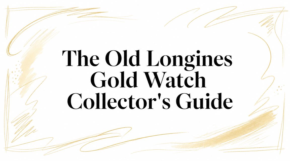 The Old Longines Gold Watch Collector's Guide