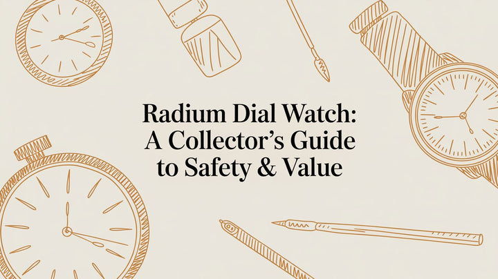 Radium Dial Watch: A Collector's Guide to Safety & Value