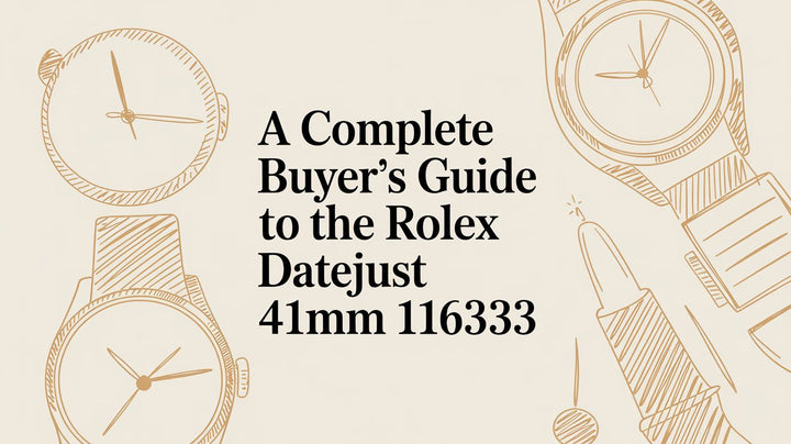 A Complete Buyer's Guide to the Rolex Datejust 41mm 116333