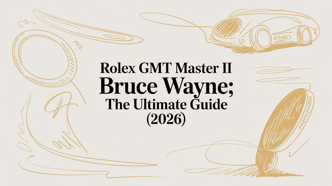 Rolex GMT Master II Bruce Wayne: The Ultimate Guide (2026)