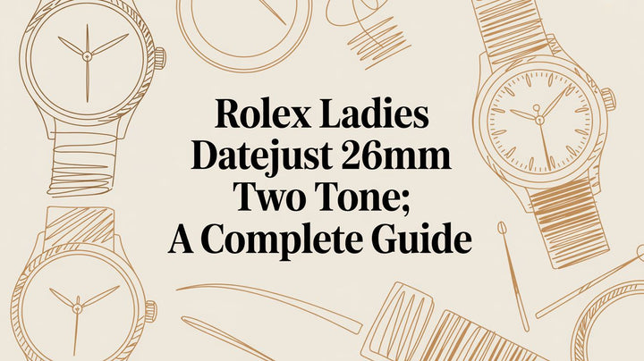 Rolex Ladies Datejust 26mm Two Tone: A Complete Guide