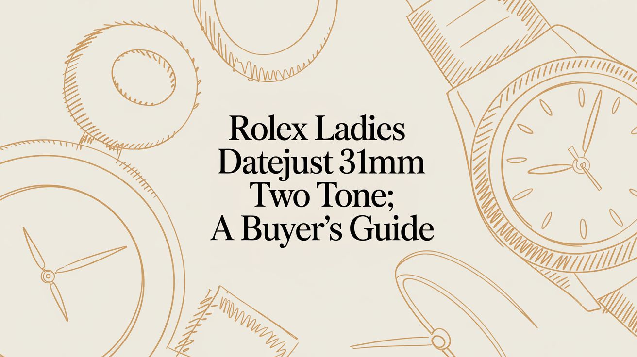 Rolex Ladies Datejust 31mm Two Tone: A Buyer's Guide