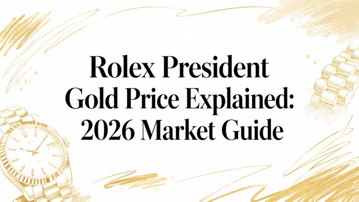 Rolex President Gold Price Explained: 2026 Market Guide