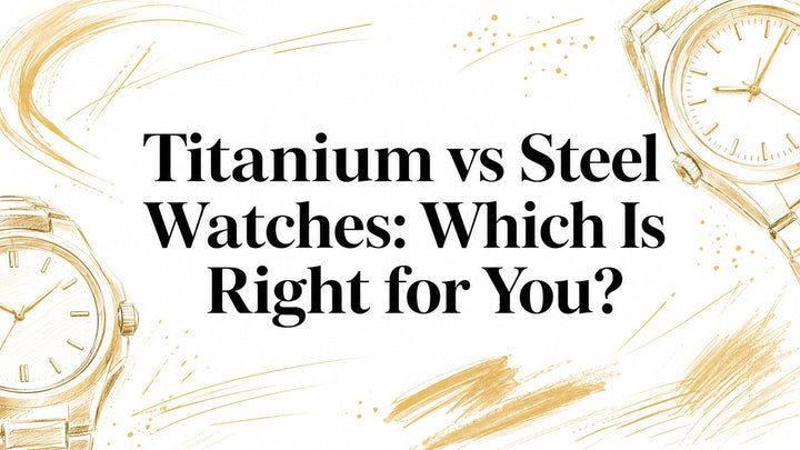 Titanium vs Steel Watches: Which Is Right for You?
