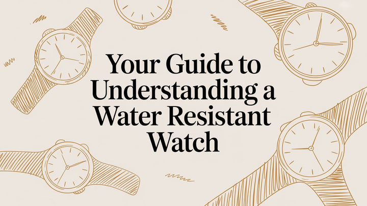 Your Guide to Understanding a Water Resistant Watch