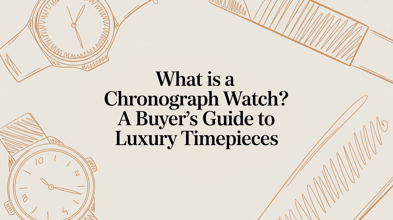 What is a chronograph watch? A Buyer's Guide to Luxury Timepieces