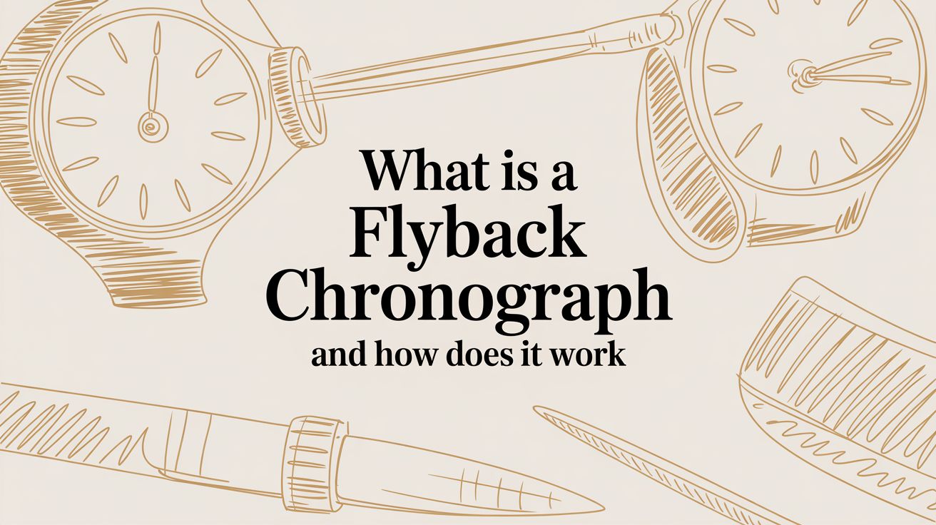 What Is a Flyback Chronograph and How Does It Work