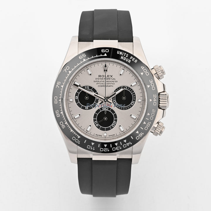 Rolex Daytona "Ghost" Gray Dial on Oysterflex band 116519 Card 2021