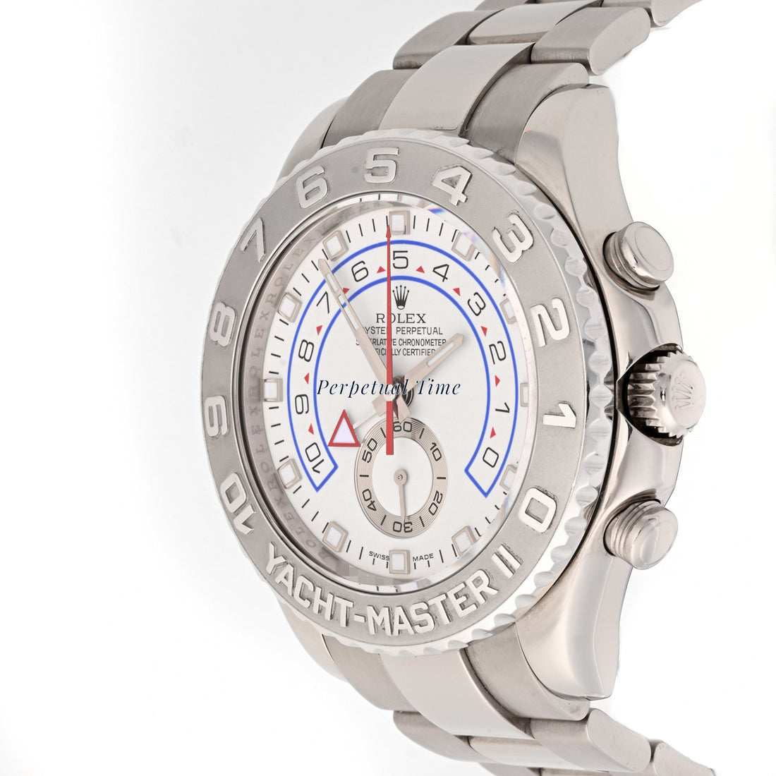 Rolex Yacht-Master II White Dial on Oyster band 116689