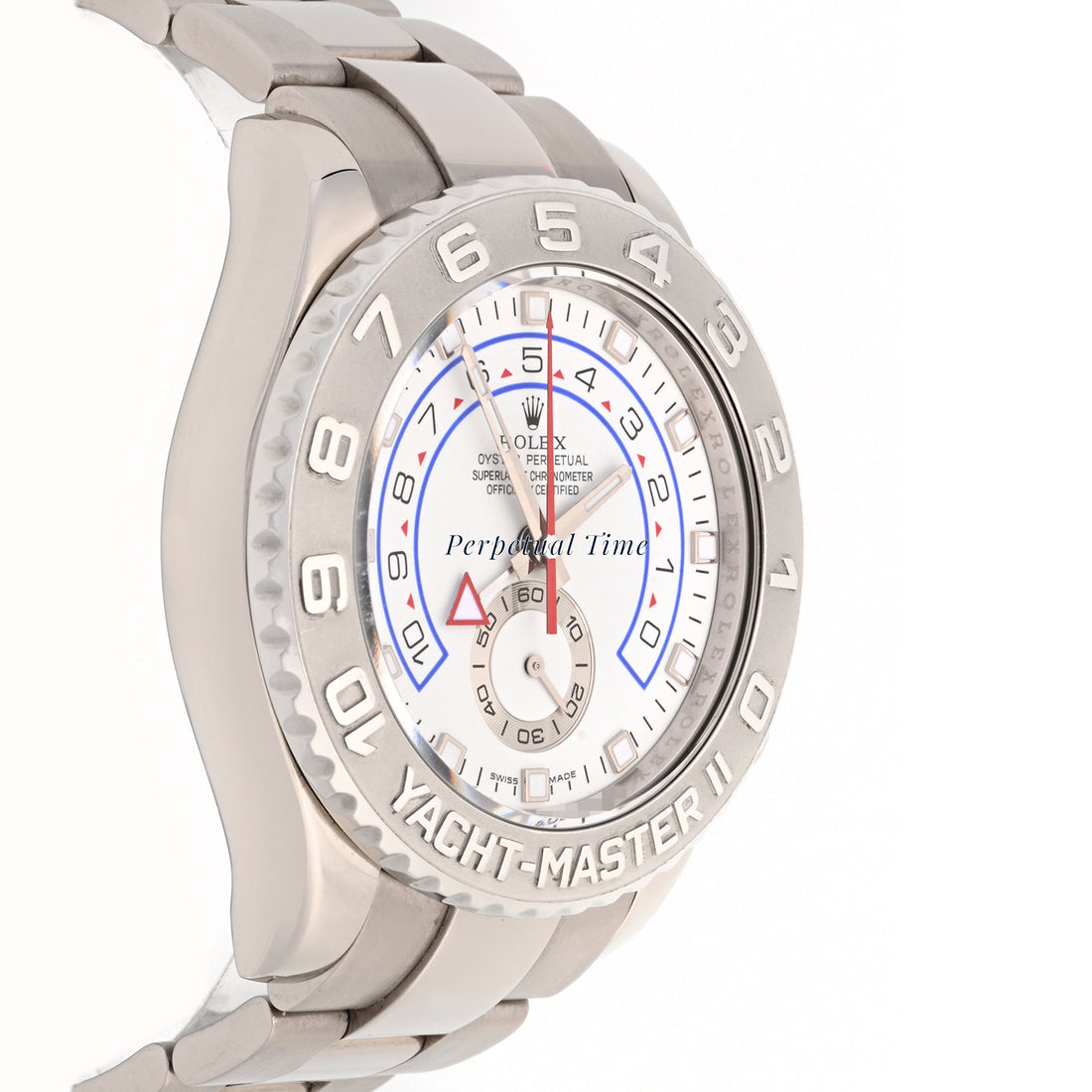 Rolex Yacht-Master II White Dial on Oyster band 116689