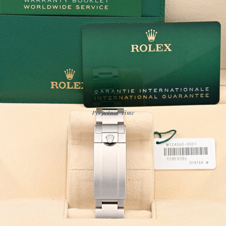 Rolex Submariner No-Date Black Dial on Oyster band 124060 Card 2020