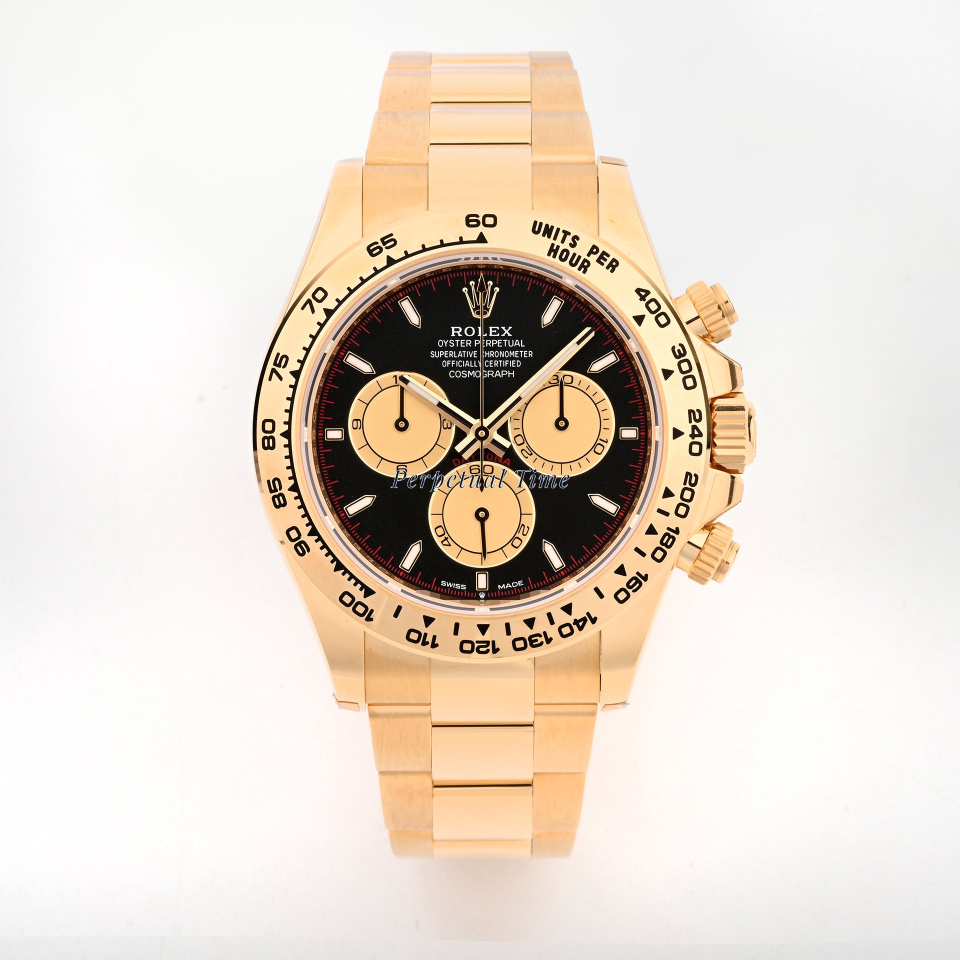 Rolex Daytona "Paul Newman" 126508 Black Index Dial on Oyster Bracelet