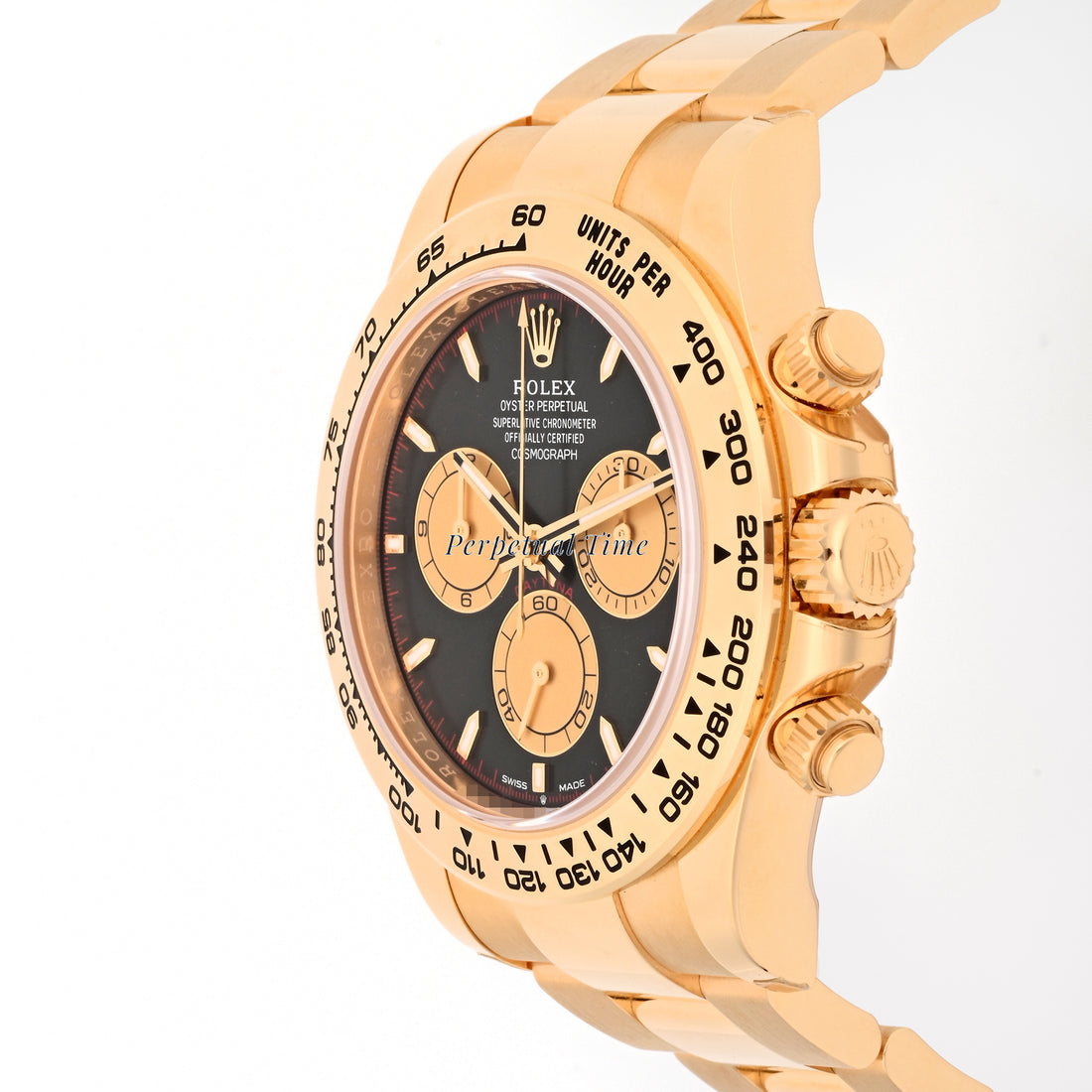 Rolex Daytona "Paul Newman" 126508 Black Index Dial on Oyster Bracelet