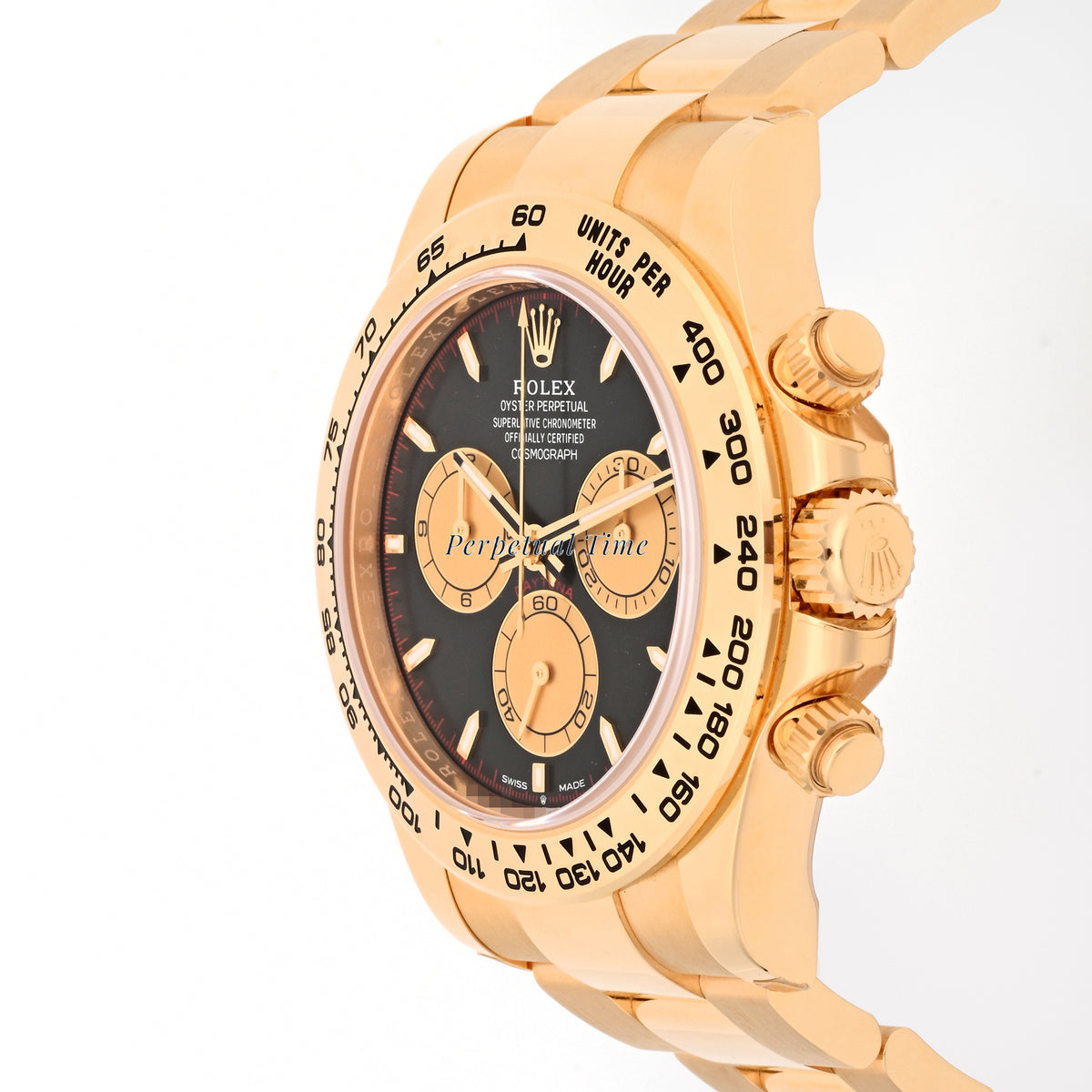 Rolex Daytona "Paul Newman" 126508 Black Index Dial on Oyster Bracelet