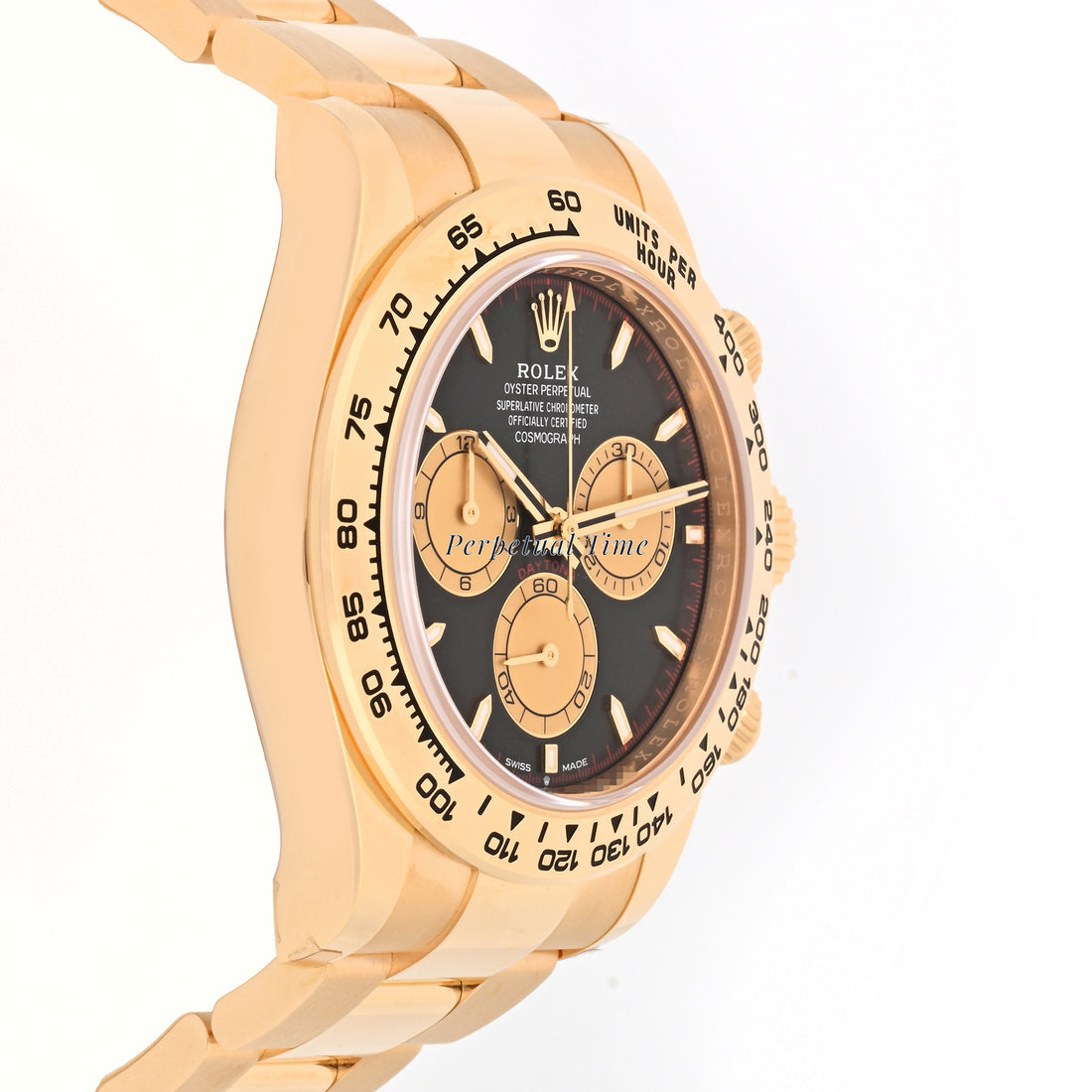 Rolex Daytona "Paul Newman" 126508 Black Index Dial on Oyster Bracelet