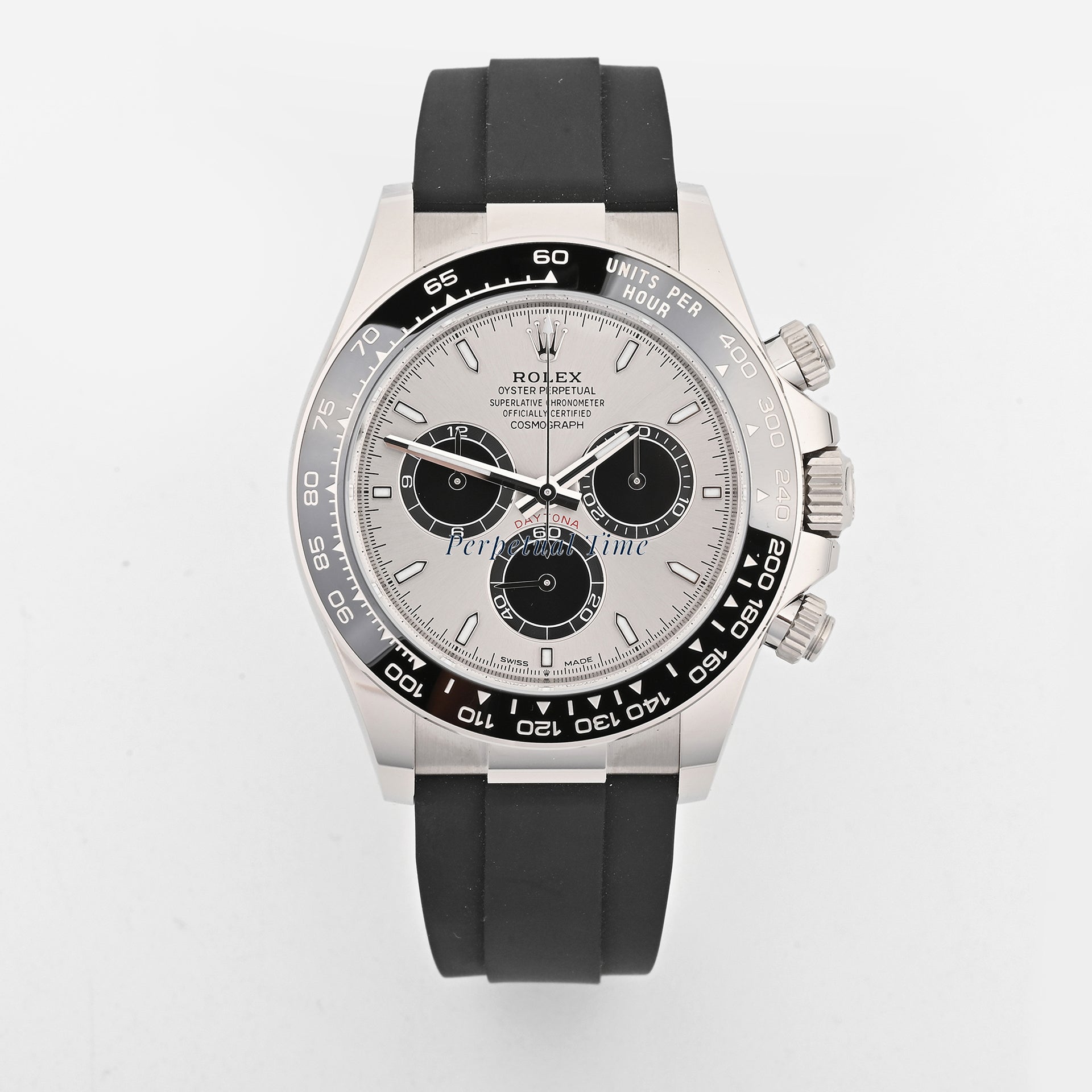 Rolex Daytona "Ghost" Gray Dial on Oysterflex band 116519 Card 2024