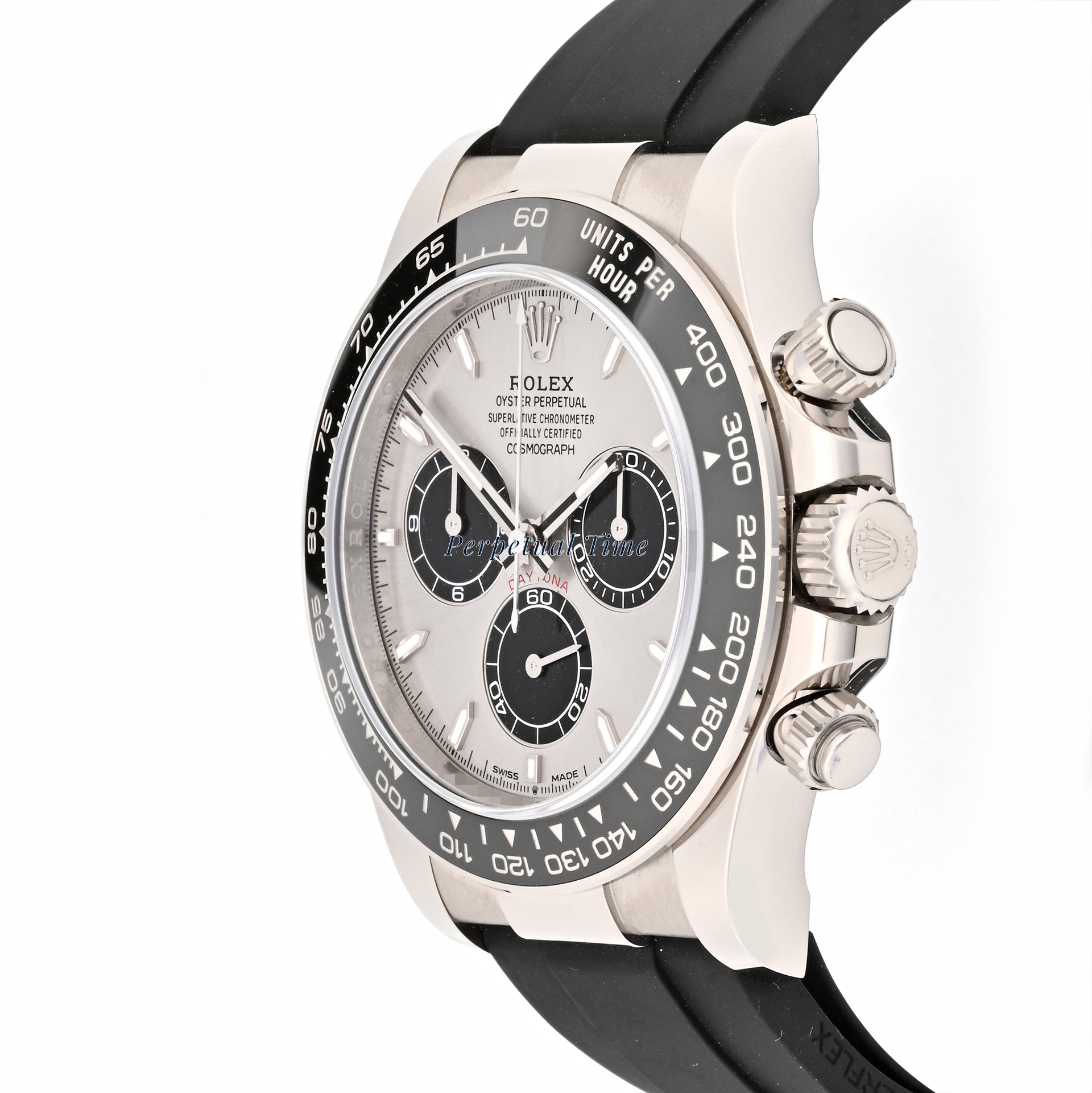 Rolex Daytona "Ghost" Gray Dial on Oysterflex band 116519 Card 2024