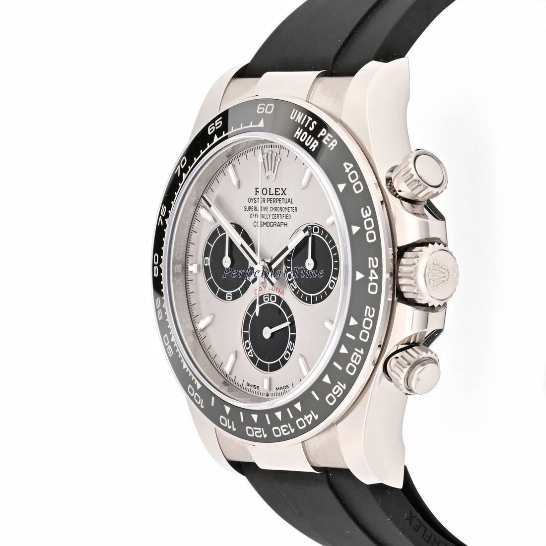 Rolex Daytona "Ghost" Gray Dial on Oysterflex band 116519 Card 2024