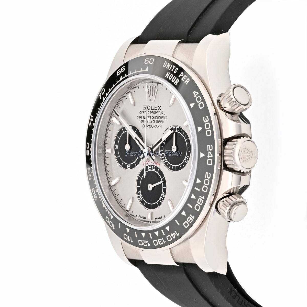 Rolex Daytona "Ghost" Gray Dial on Oysterflex band 126519 Card