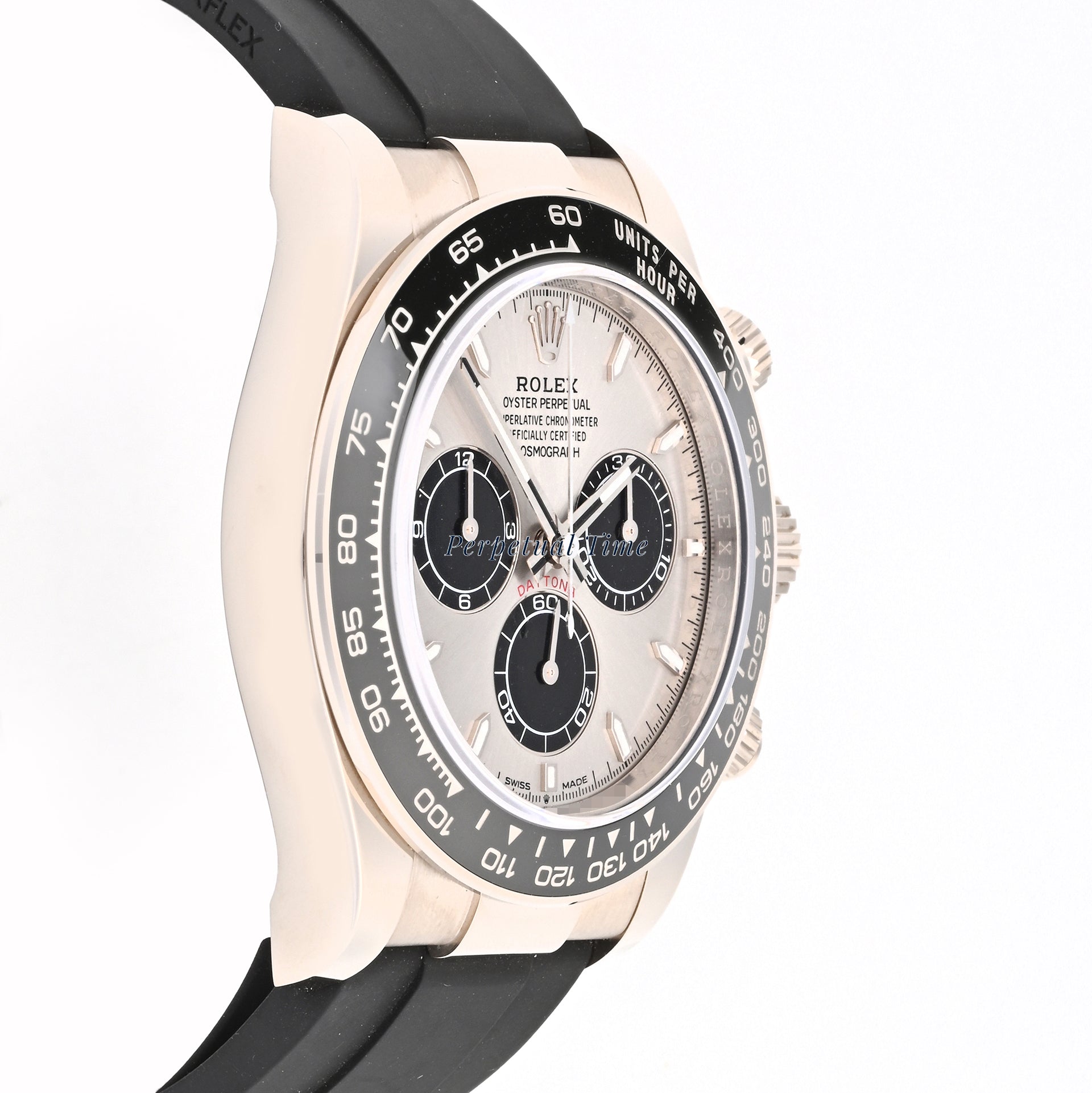 Rolex Daytona "Ghost" Gray Dial on Oysterflex band 116519 Card 2024