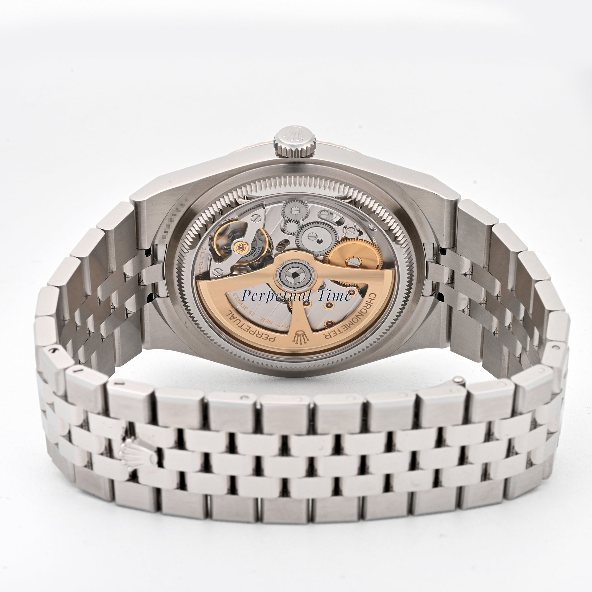 Rolex Land-Dweller 127334 White Dial on Jubilee Band