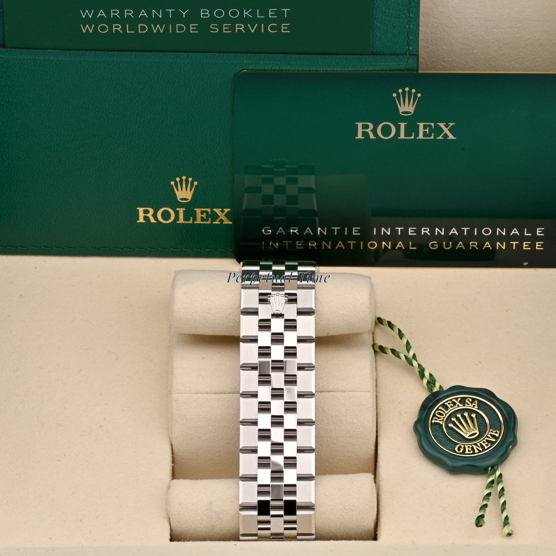 Rolex Land-Dweller 127334 White Dial on Jubilee Band
