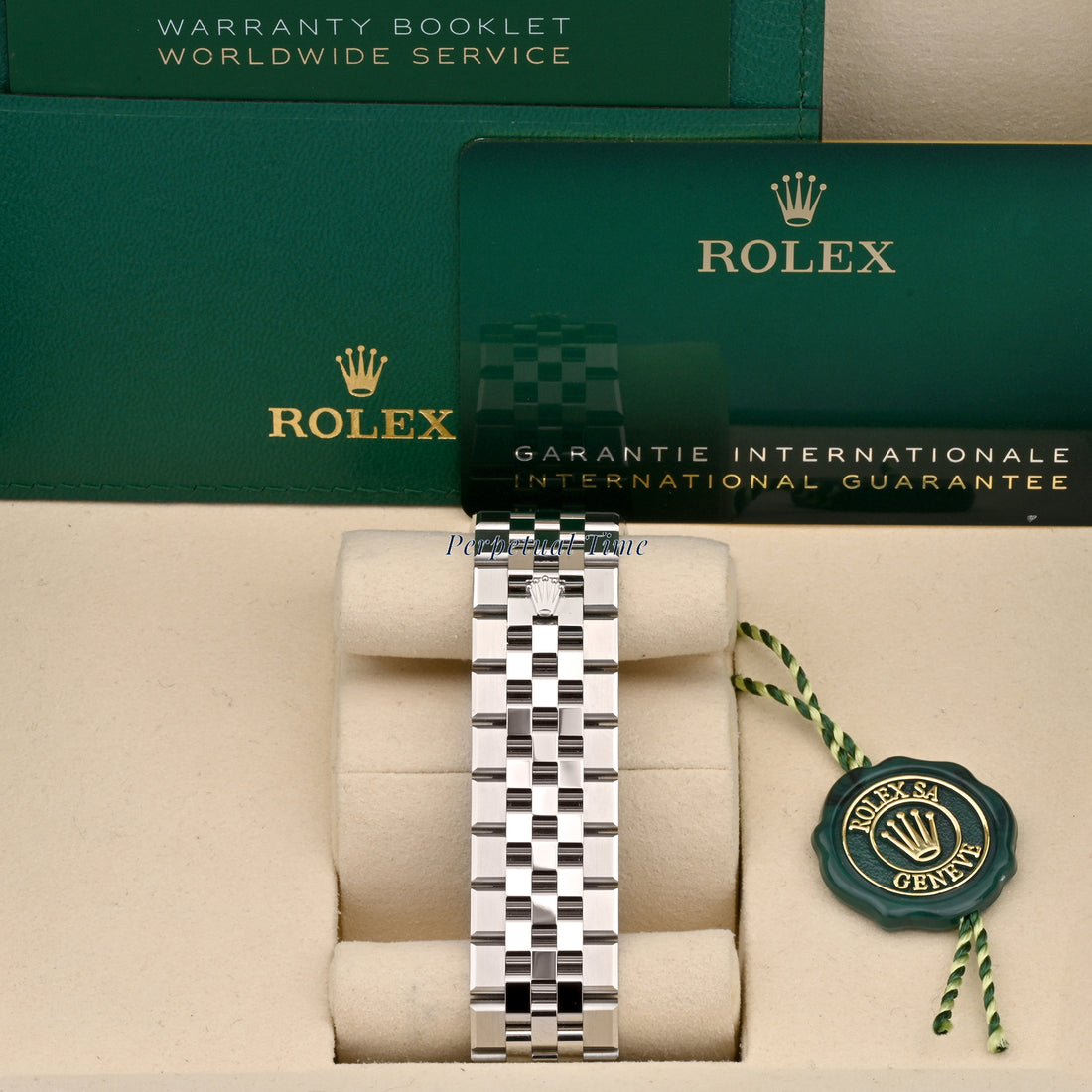 Rolex Land-Dweller 127334 White Dial on Jubilee Band