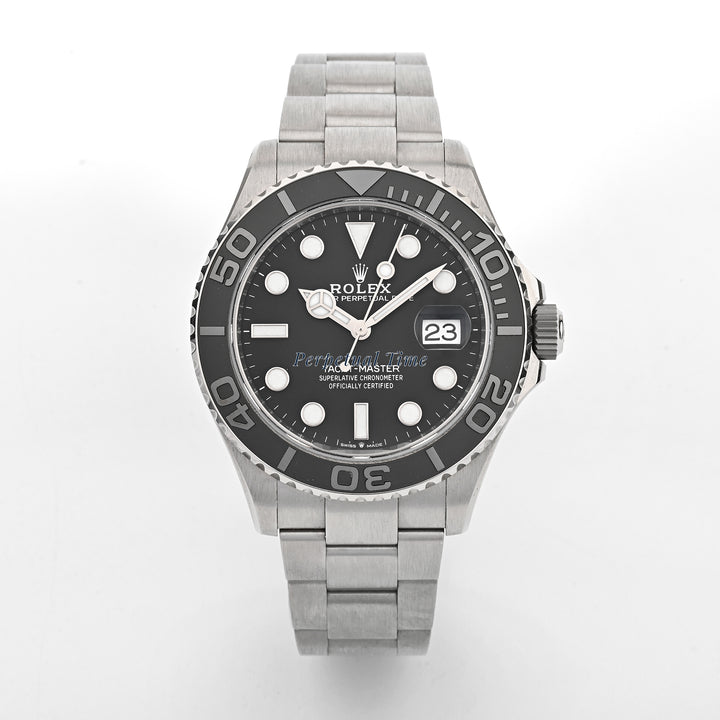 Rolex Yacht-Master 42mm RLX Titanium 226627 Black Ceramic Bezel